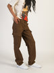 HARLOW HARLOW LOW RISE CARGO PANT - CHOCOLATE - CLEARANCE - Boathouse
