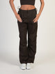 HARLOW HARLOW PAXTON PARACHUTE PANT - CHOCOLATE - CLEARANCE - Boathouse