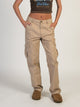 HARLOW HARLOW DEE STRAIGHT FIT CARGO - SAND - CLEARANCE - Boathouse