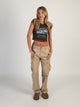 HARLOW HARLOW DEE STRAIGHT FIT CARGO - SAND - CLEARANCE - Boathouse