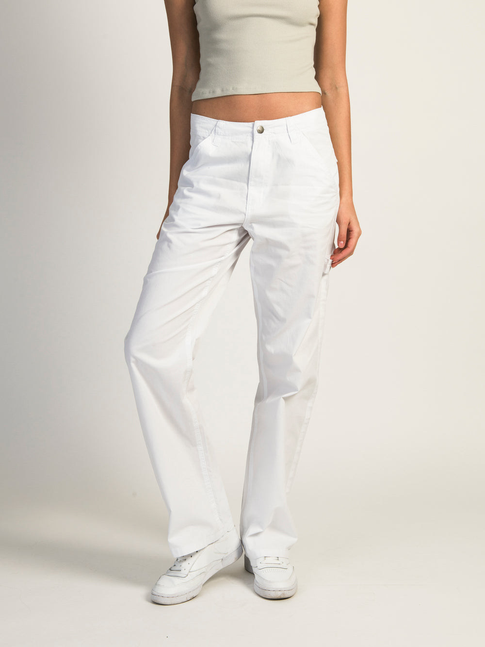 HARLOW DYLAN PANTS - WHITE - CLEARANCE