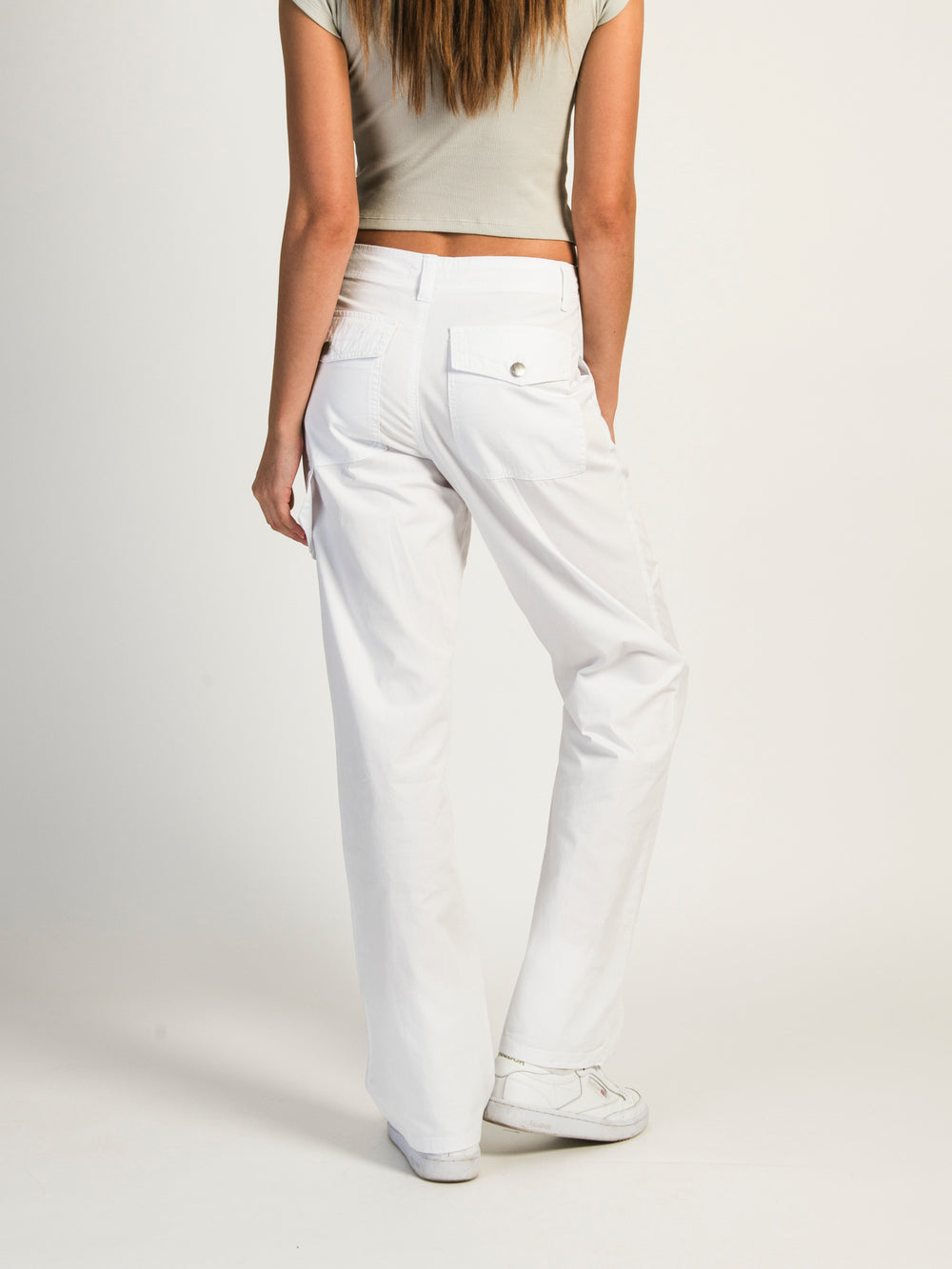 HARLOW DYLAN PANTS - WHITE - CLEARANCE