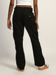HARLOW HARLOW SELENA CARGO PANT - BLACK - CLEARANCE - Boathouse