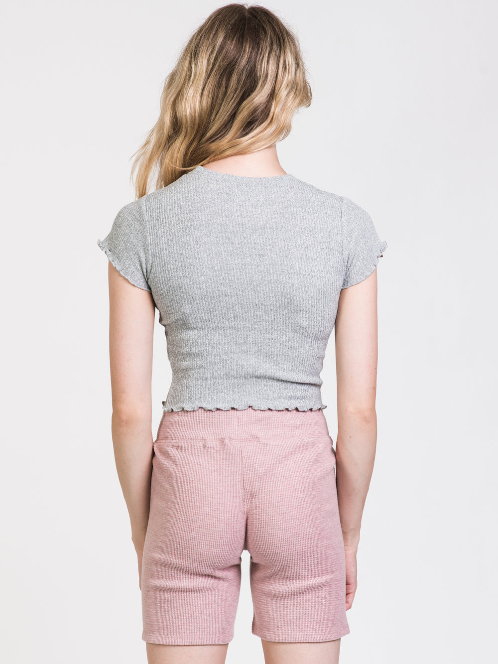 TEE-SHIRT CÔTELÉ HARLOW ALLIE - DÉSTOCKAGE