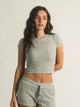 HARLOW HARLOW ALLIE WAFFLE TEE - CLEARANCE - Boathouse