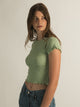 HARLOW HARLOW ALLIE RIBBED TEE - CLEARANCE - Boathouse