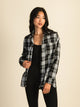 HARLOW HARLOW CAROLINA FLANNEL SHIRT - BLACK - CLEARANCE - Boathouse
