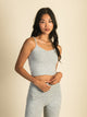 HARLOW HARLOW MARIE LOUNGE TANK TOP - CLOUD - CLEARANCE - Boathouse
