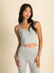 HARLOW HARLOW MARIE LOUNGE TANK TOP - CLOUD - CLEARANCE - Boathouse