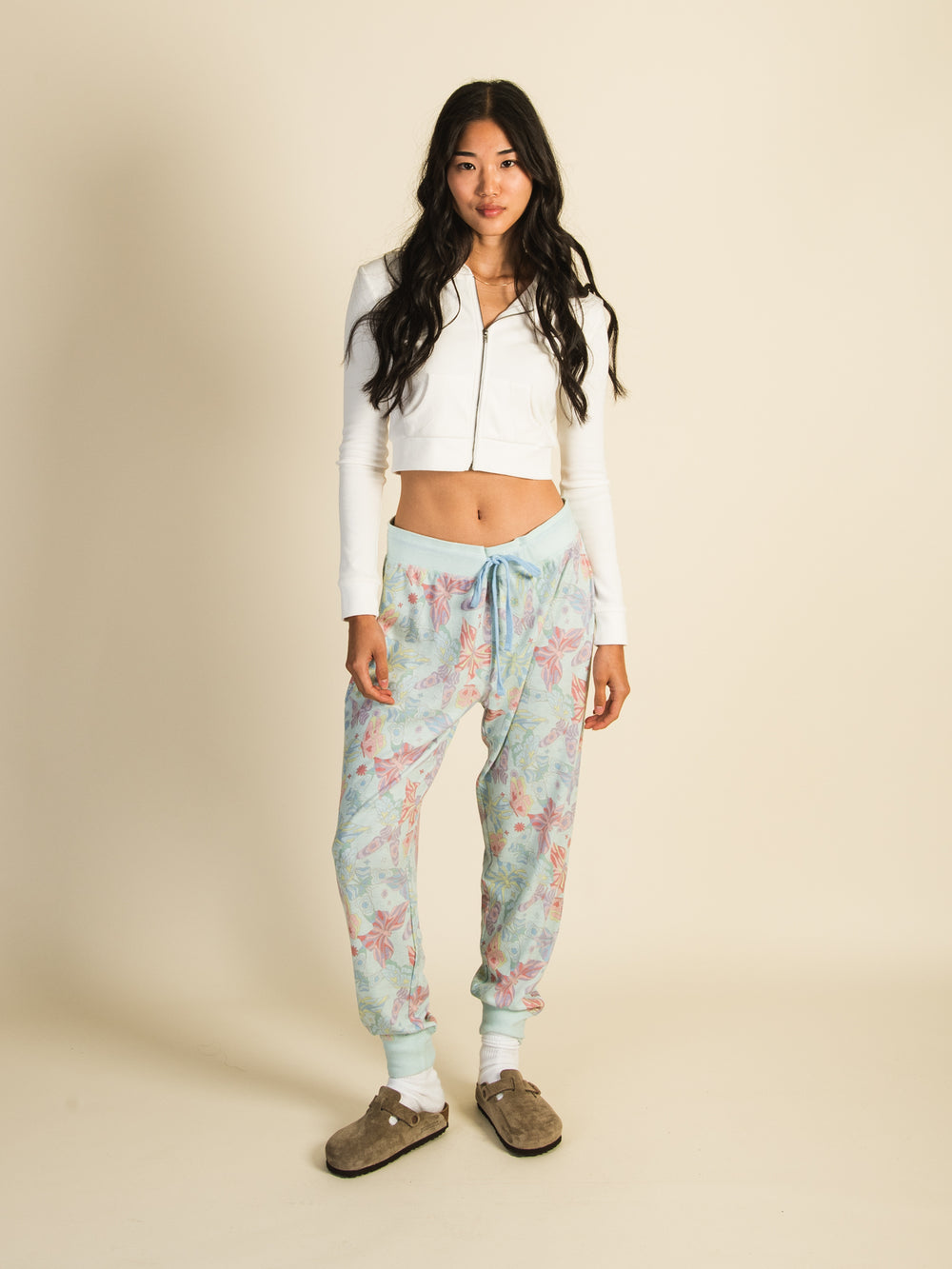 PANTALON HARLOW AVA LOUNGE - MENTHE - DÉGAGEMENT