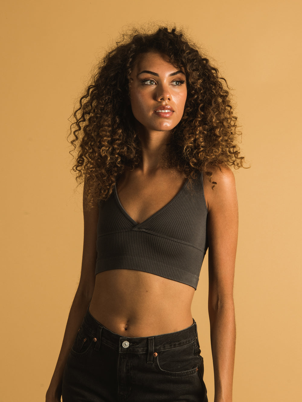 HARLOW DEEP V BRALETTE - CLEARANCE