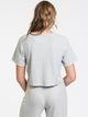 HARLOW HARLOW WAFFLE CROPPED HENLEY - CLEARANCE - Boathouse
