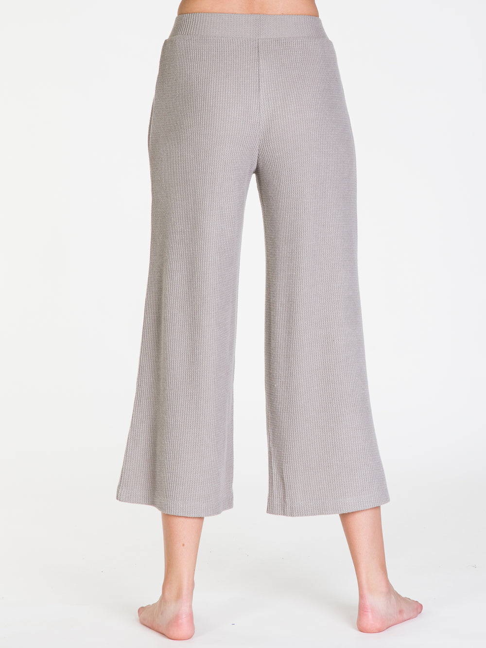 HARLOW WAFFLE WIDE LEG PANT - CLEARANCE