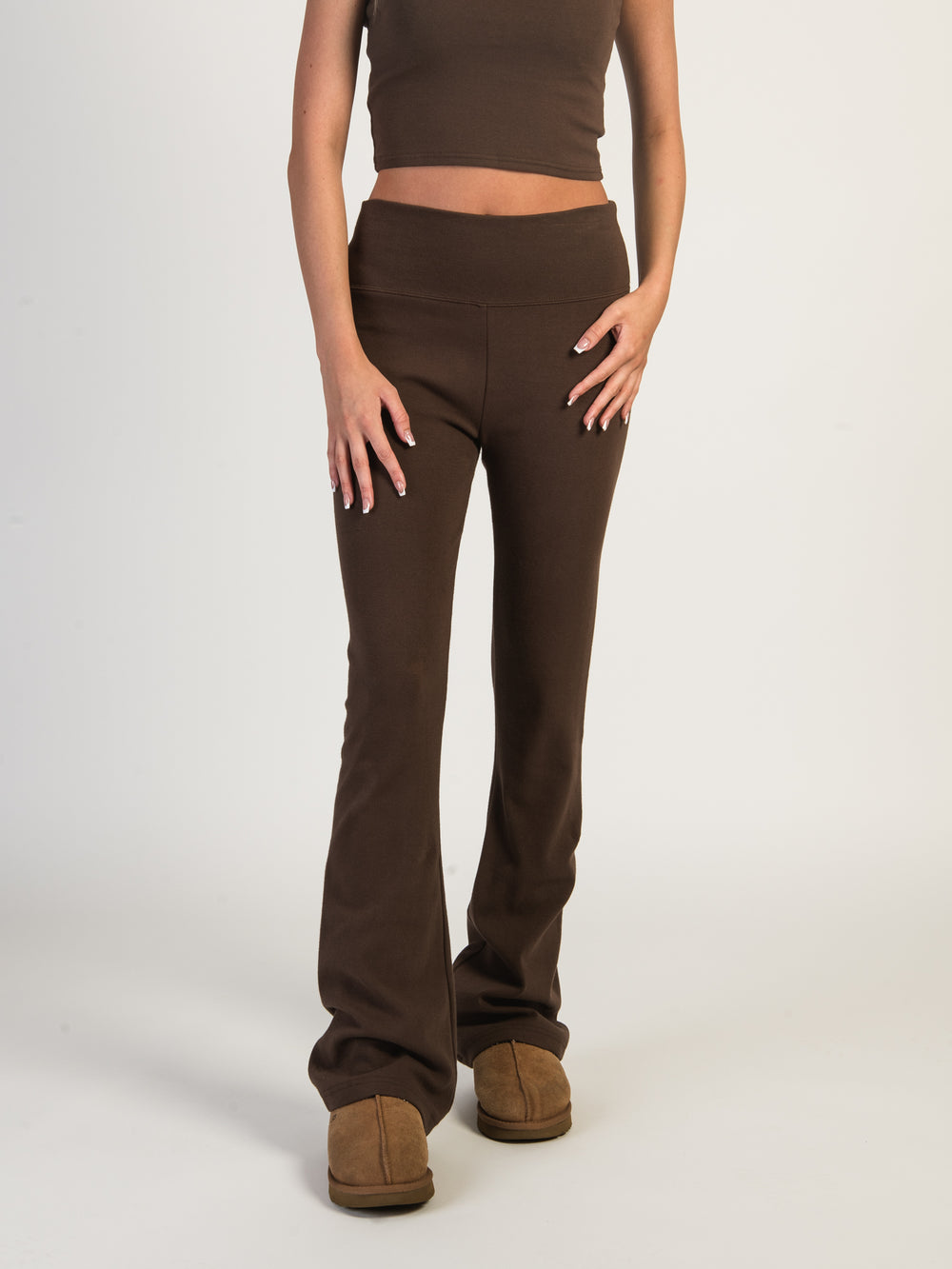 PANTALON HARLOW MANDY - CHOCOLAT - LIQUIDATION