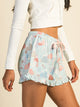 HARLOW HARLOW AVA LOUNGE SHORT - LIGHT BLUE - CLEARANCE - Boathouse