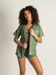 HARLOW HARLOW TIA TERRY BUTTON UP - CLEARANCE - Boathouse