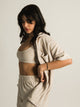 HARLOW HARLOW TIA TERRY BUTTON UP - CLEARANCE - Boathouse