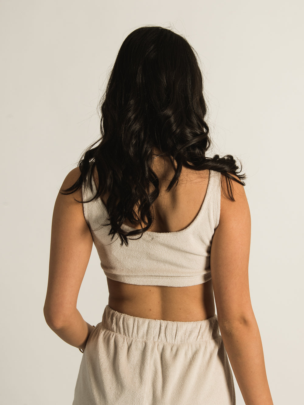 HARLOW TIA TERRY TANK TOP - CLEARANCE