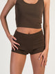 HARLOW HARLOW MANDY SHORTS - CHOCOLATE - CLEARANCE - Boathouse