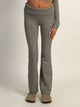 HARLOW HARLOW BROOKE FLARE PANT - HEATHER GREY - Boathouse