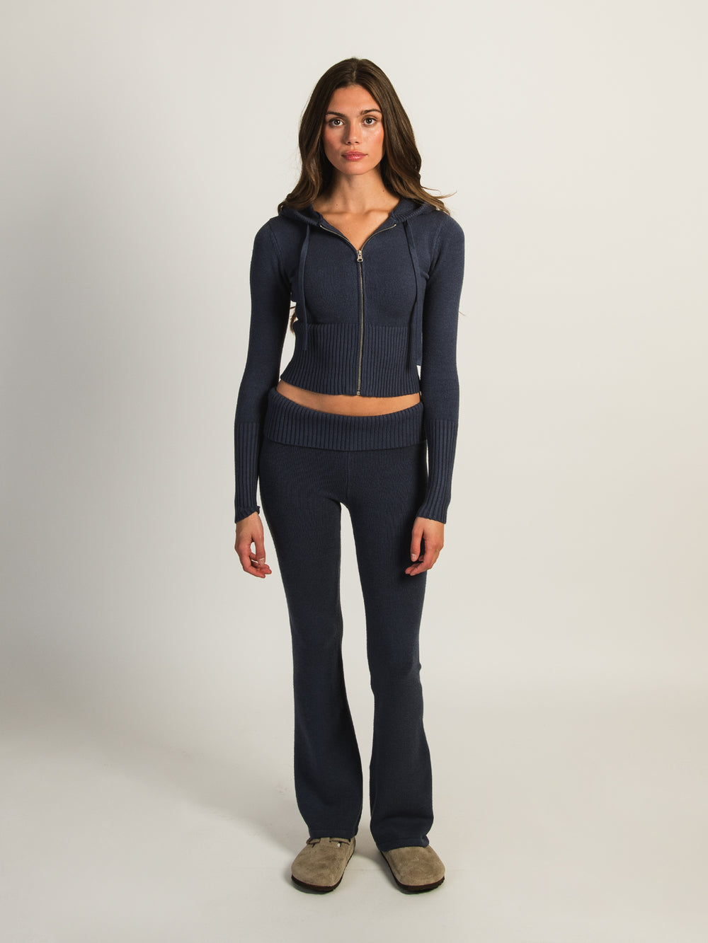 HARLOW BROOKE FLARE PANT - INDIGO