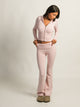 HARLOW HARLOW BROOKE FLARE PANT - LIGHT PINK - Boathouse