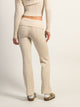 HARLOW HARLOW BROOKE CABLE KNIT FLARE PANT - OATMEAL - Boathouse