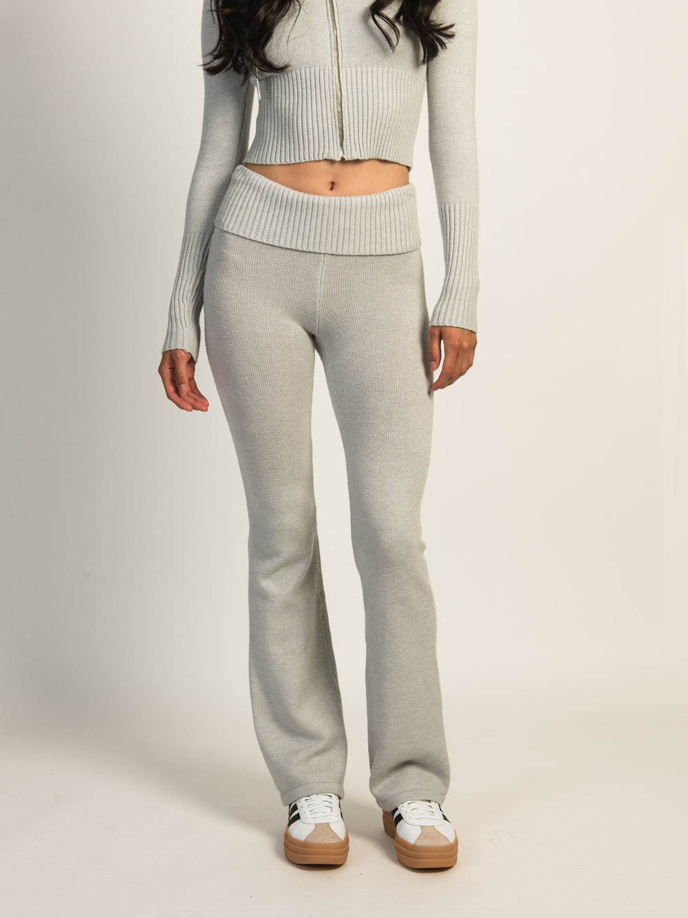 HARLOW BROOKE FLARE PANT - CLOUD - CLEARANCE