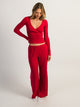 HARLOW HARLOW MALLORY HEART LONG SLEEVE - PORT - Boathouse