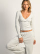 HARLOW HARLOW MALLORY HEART LONG SLEEVE - CLOUD - Boathouse
