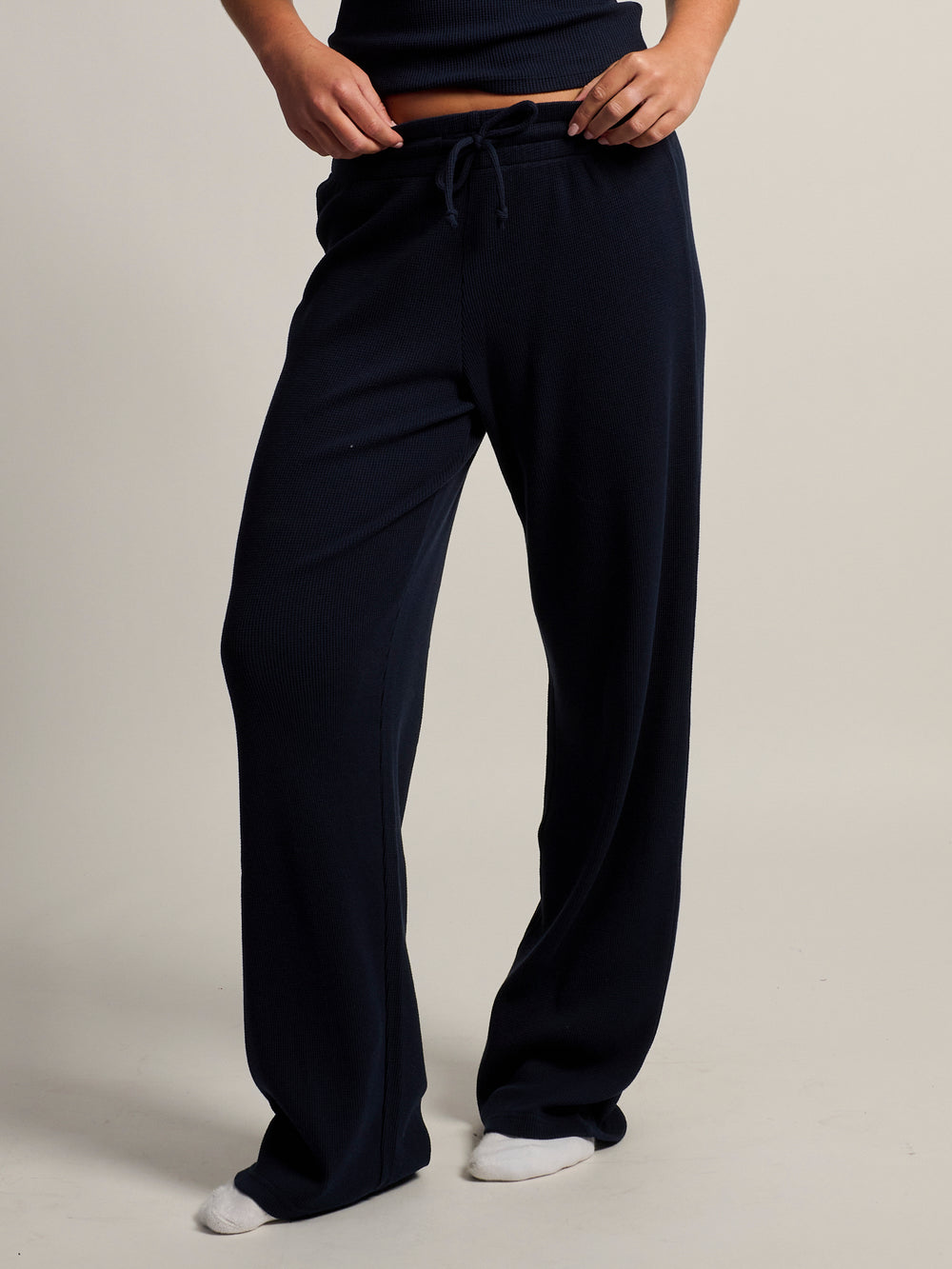 PANTALON DÉTENTE HARLOW WINNIE - BLEU MARINE