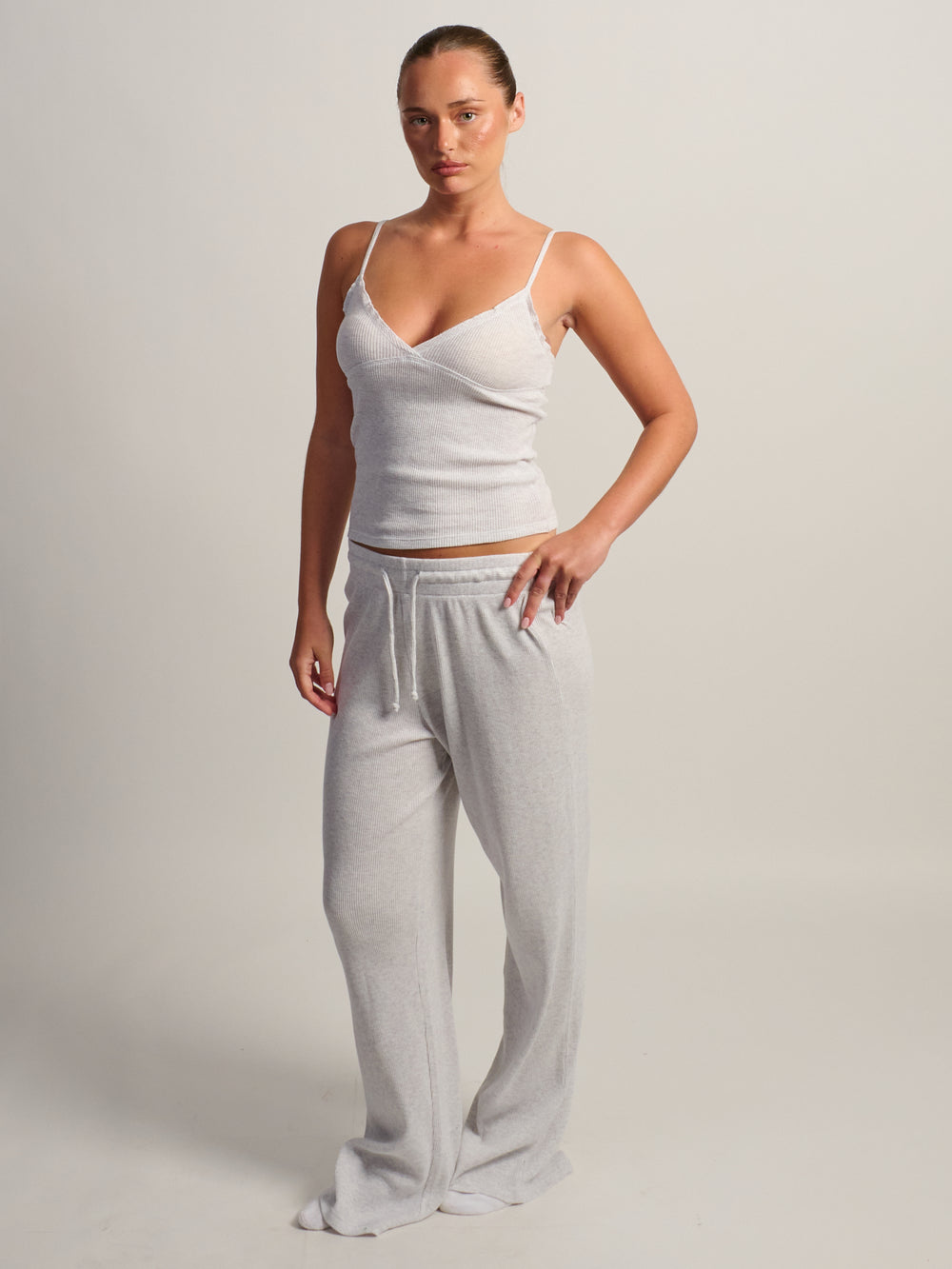 HARLOW WINNIE LOUNGE PANT - MELANGE