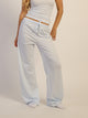 HARLOW HARLOW SUNNI JERSEY PANTS - BLUE STRIPE - Boathouse