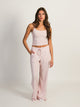 HARLOW HARLOW SUNNI JERSEY STRIPED PANT - LIGHT PINK - Boathouse