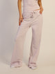 HARLOW HARLOW SUNNI JERSEY PANTS - PINK STRIPE - Boathouse