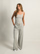 HARLOW HARLOW SUNNI STRIPE JERSEY PANT - HEATHER GREY - Boathouse