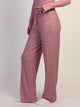 HARLOW HARLOW HOLLY PANT - BURGUNDY - Boathouse