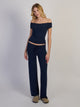 HARLOW HARLOW PENNY PANT - NAVY - Boathouse