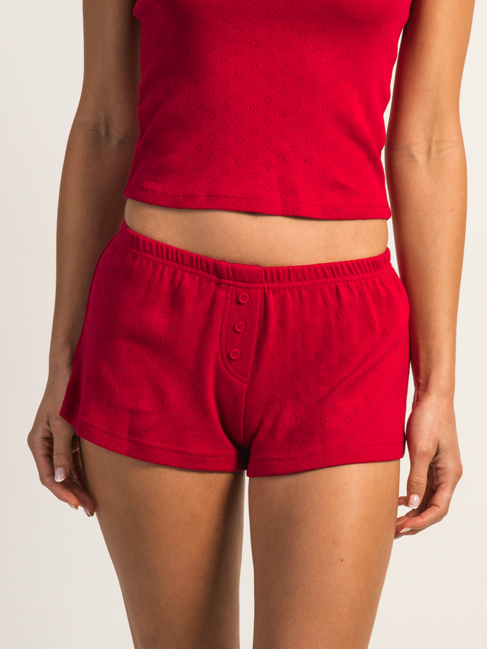 HARLOW MADELINE HEART SHORT - PORT