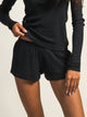 HARLOW HARLOW ALLIE WAFFLE SHORT - NAVY - Boathouse