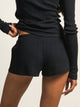 HARLOW HARLOW ALLIE WAFFLE SHORT - NAVY - Boathouse