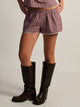 HARLOW HARLOW POSIE SHORT-BURGUNDY - Boathouse