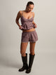 HARLOW HARLOW POSIE SHORT-BURGUNDY - Boathouse
