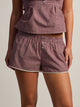HARLOW HARLOW POSIE SHORT-BURGUNDY - Boathouse