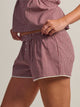 HARLOW HARLOW POSIE SHORT-BURGUNDY - Boathouse