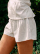 HARLOW HARLOW POSIE SHORT - WHITE - Boathouse
