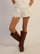 SHORT HARLOW POSIE – BLANC