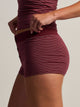HARLOW HARLOW BRIAR STRIPE SHORT - BURGUNDY - Boathouse