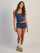 HARLOW BRIAR SHORT - RAYURES - MARINE