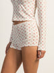 HARLOW HARLOW HOLLY DITSY SHORT - WHITE - Boathouse